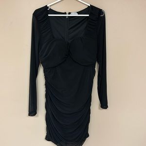 Beginning Boutique bodycon dress, black, size 14, never worn